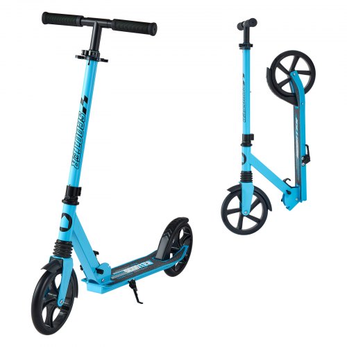 Sparkcykel för barn från 8 år, tonåringar och vuxna, 2-hjulig sparkcykel