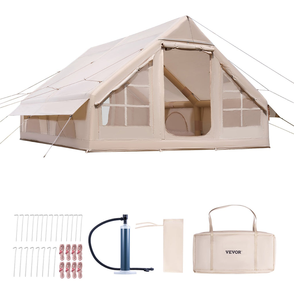 Inflatable Tents for Camping, 5-8 Person Easy Setup Blow up Tent with